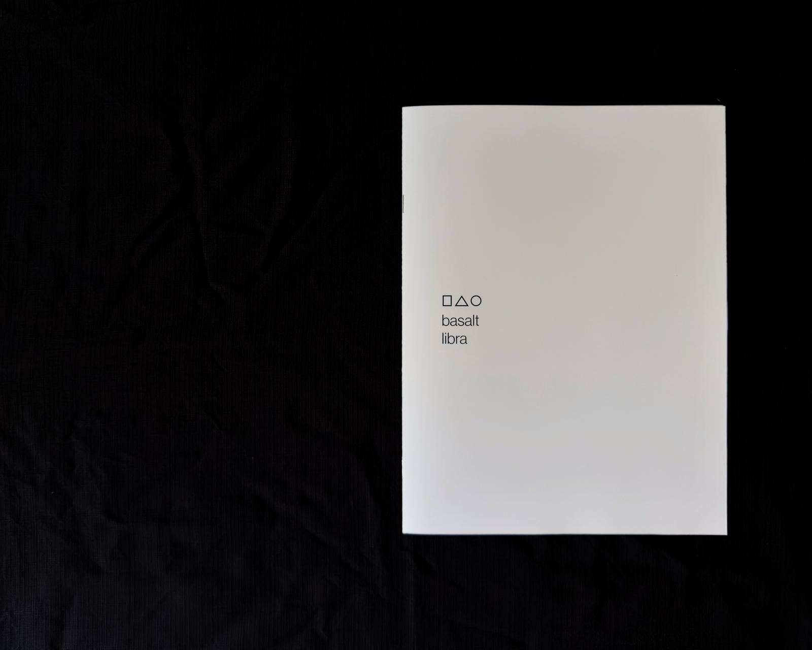 Basalt Libra physical photograph, spread 1